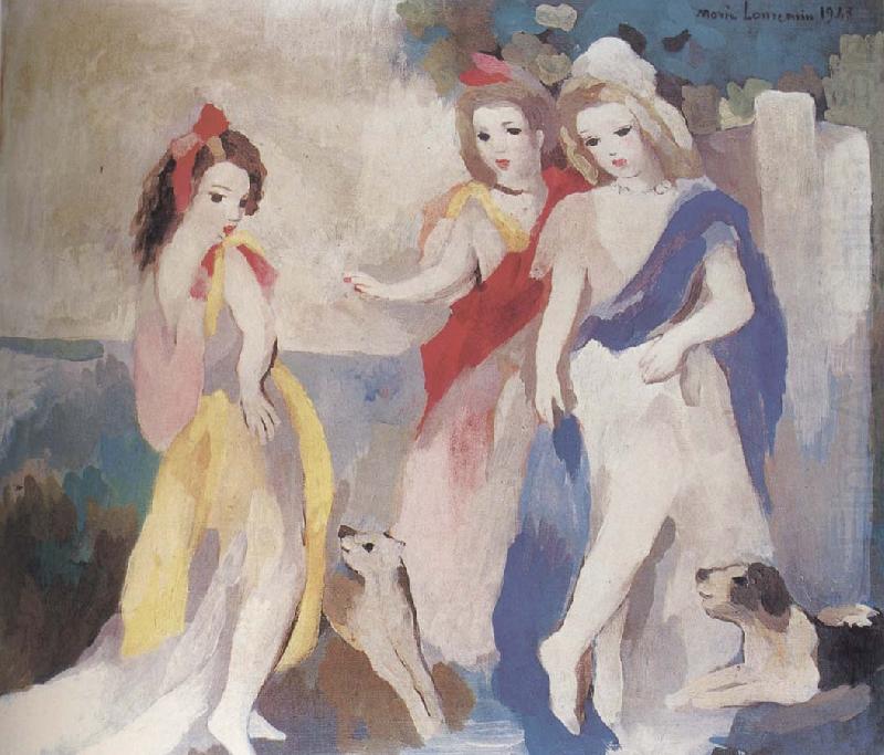 Marie Laurencin Three girl oil painting picture